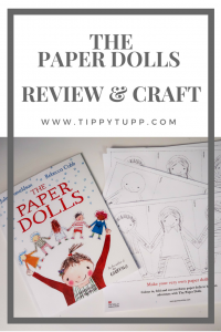 the paper dolls - book review - craft activity - toddler crafts