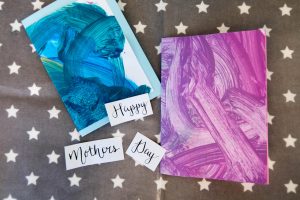 Toddler Crafts - Abstract Mother's Day Card - ready to put together