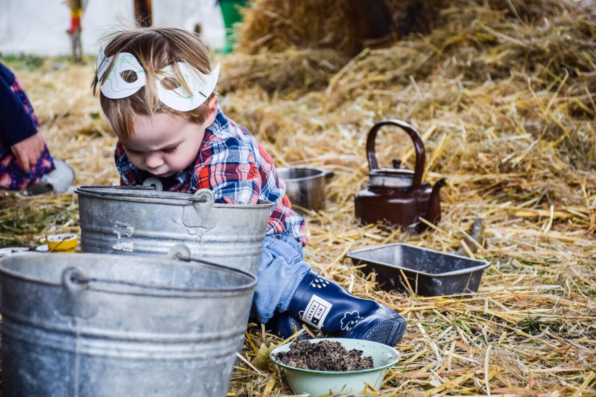 The Good Life Experience - the mud kitchen