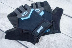 Getting Fit with TapouT - weightlifting gloves