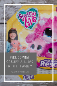 Children's toy review: Scruff-a-Luvs have a story. A mummy has been looking for a home for her and her babies. The question is though, how many babies is she hiding?
