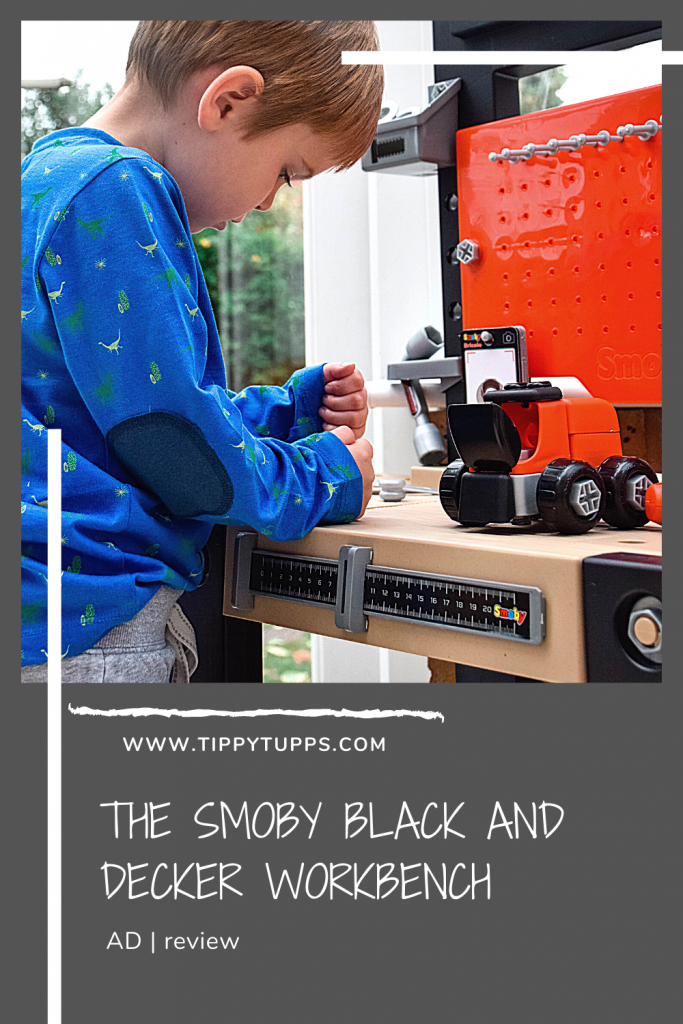 Smoby Giant Black and Decker Toy Workbench-Argos - Pretend Play