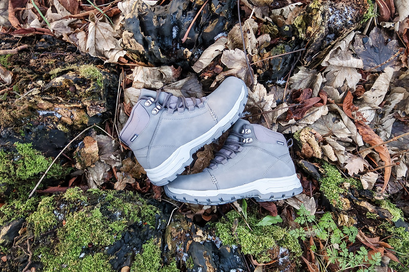 The grey Cotton Traders HydroGuard® walking boots
