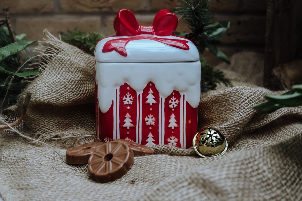 Cotton Traders Christmas Treat Jar